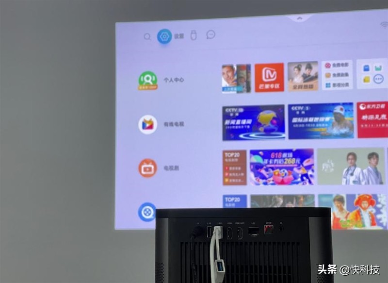 当贝f3最新投影,4000以内画质最好的投影仪