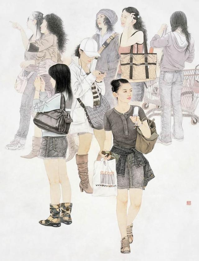 快速教你画中画,快速教学画人