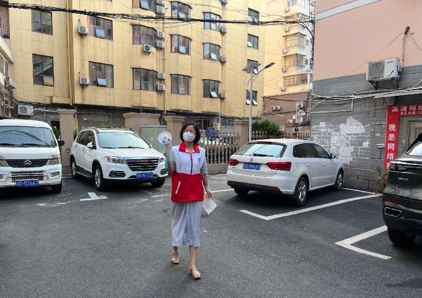 党支部到社区开展抗疫活动情况,同心社区抗击疫情