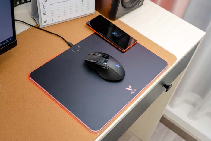 雷柏v10c布面鼠标垫,雷柏v10rgb鼠标垫能充狗屁王吗