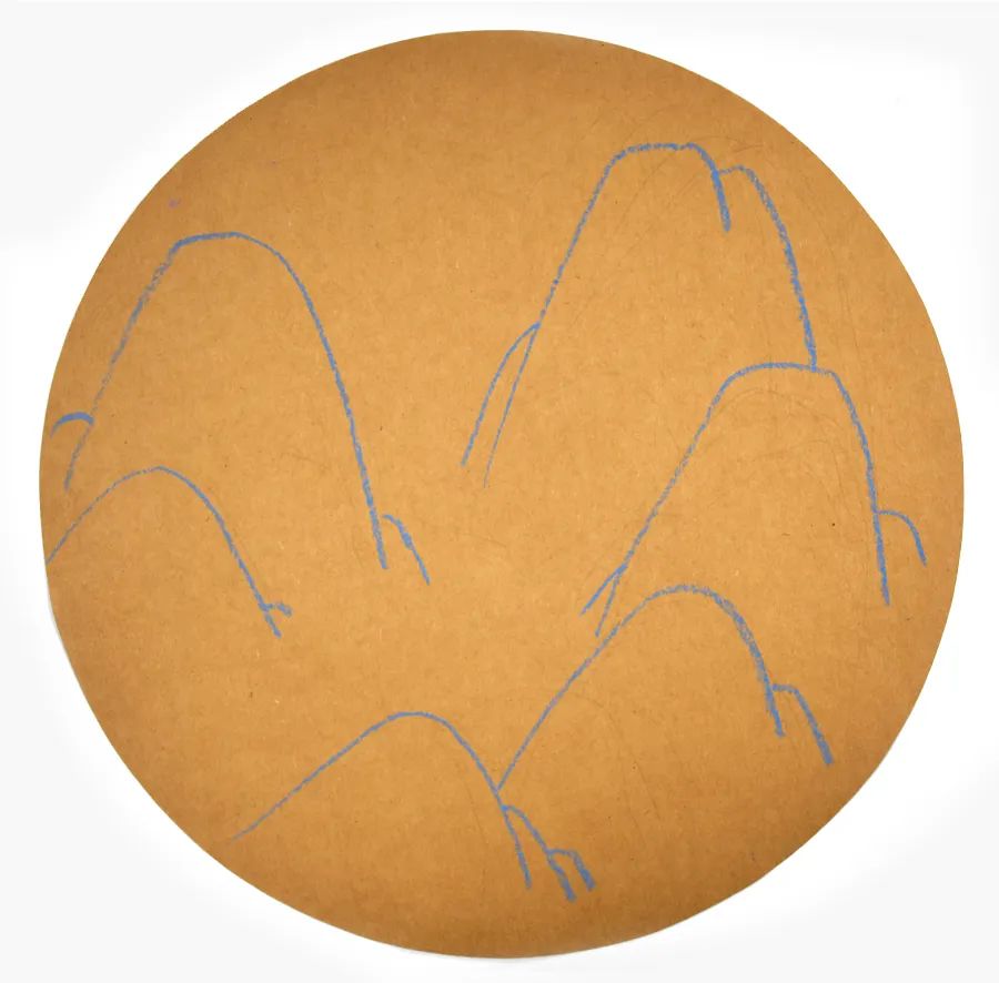 用油画棒模仿千里江山图,青绿山水千里江山图油画棒