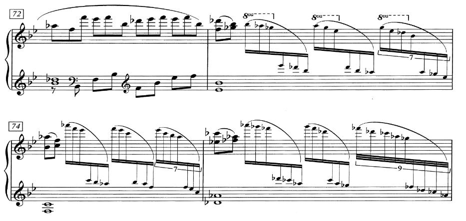 钢琴变奏曲的曲式结构,钢琴曲曲式结构分析