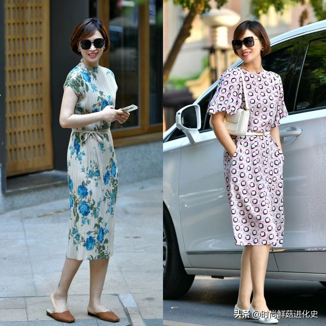 今夏最火的网红裙简直时髦炸了,今夏火爆时尚圈的3款印花裙