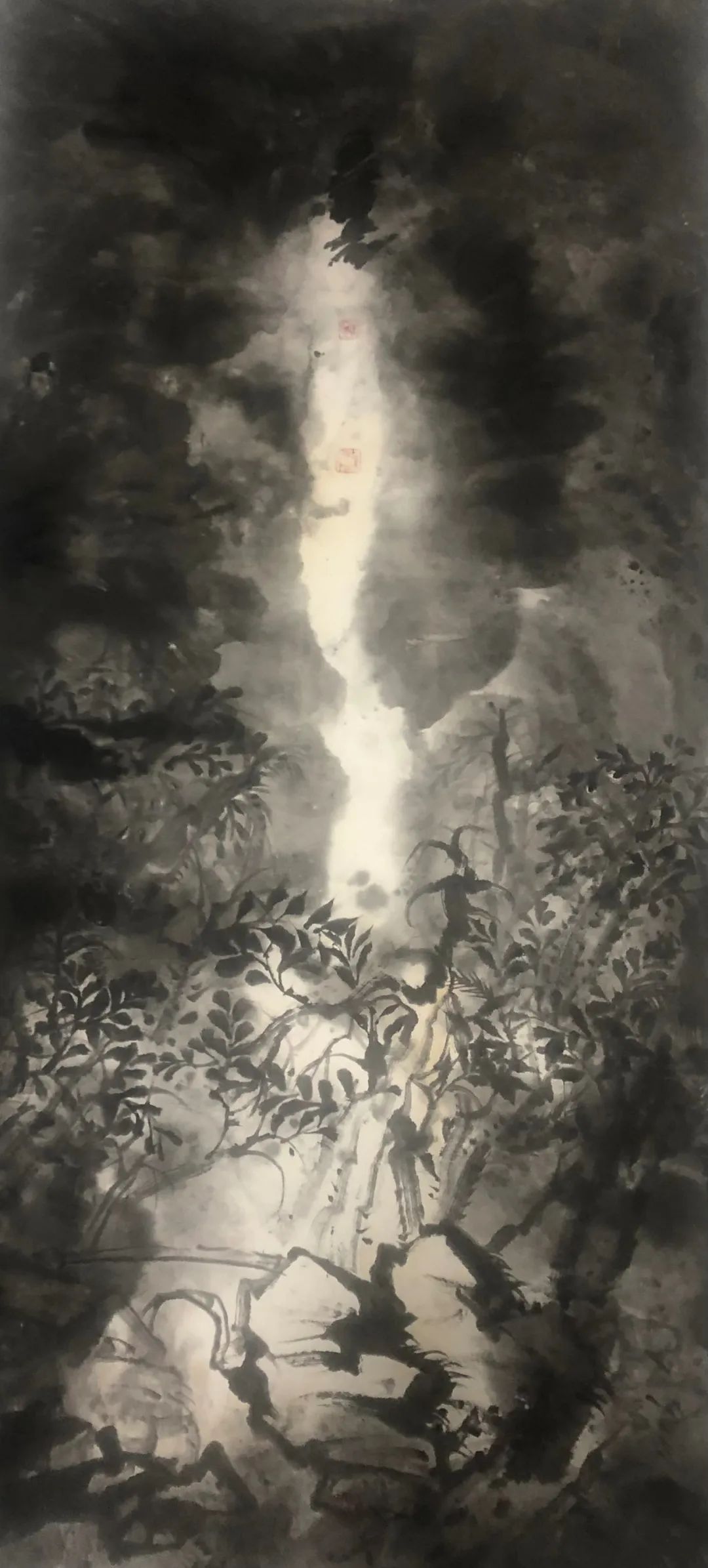 刘鸣水墨画欣赏,当代名家水墨人物画作品欣赏