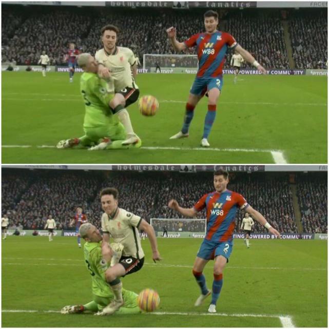 维埃拉红牌罚下,维埃拉犯规