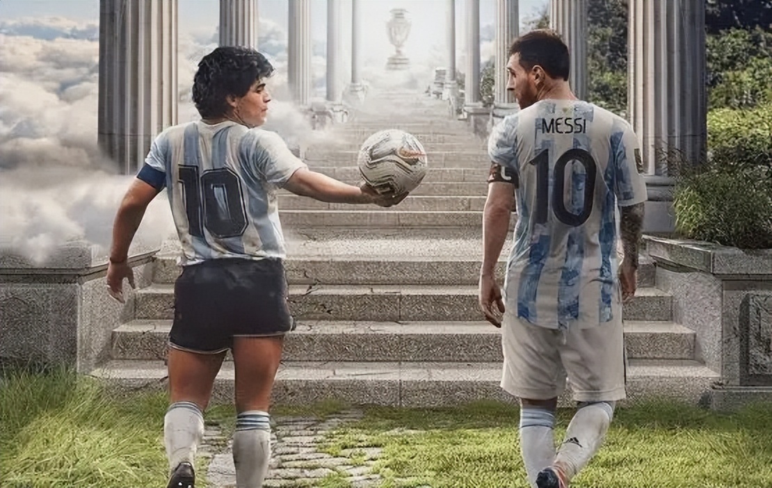 梅西夺冠历史地位超马拉多纳,梅西夺冠超越贝利