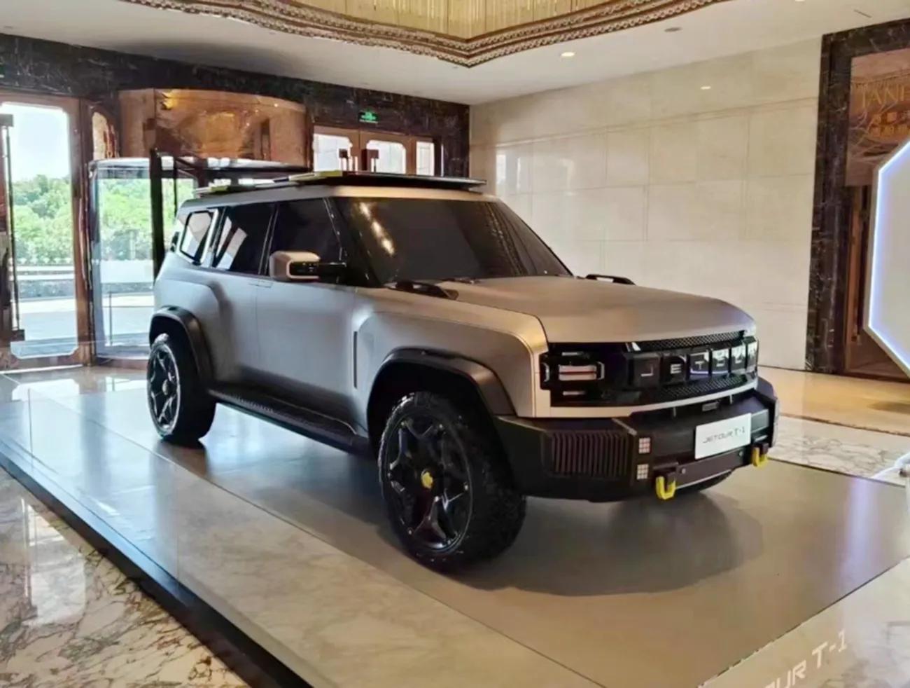 奇瑞捷途t-1亮相,奇瑞捷途T.3