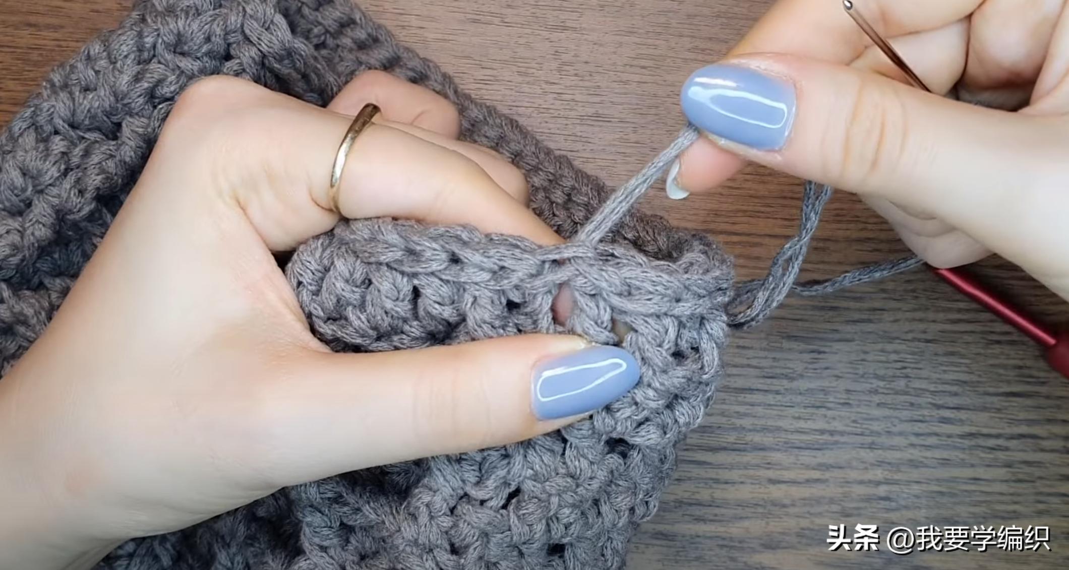 斜挎迷你小包的钩织,钩小包教程斜挎包