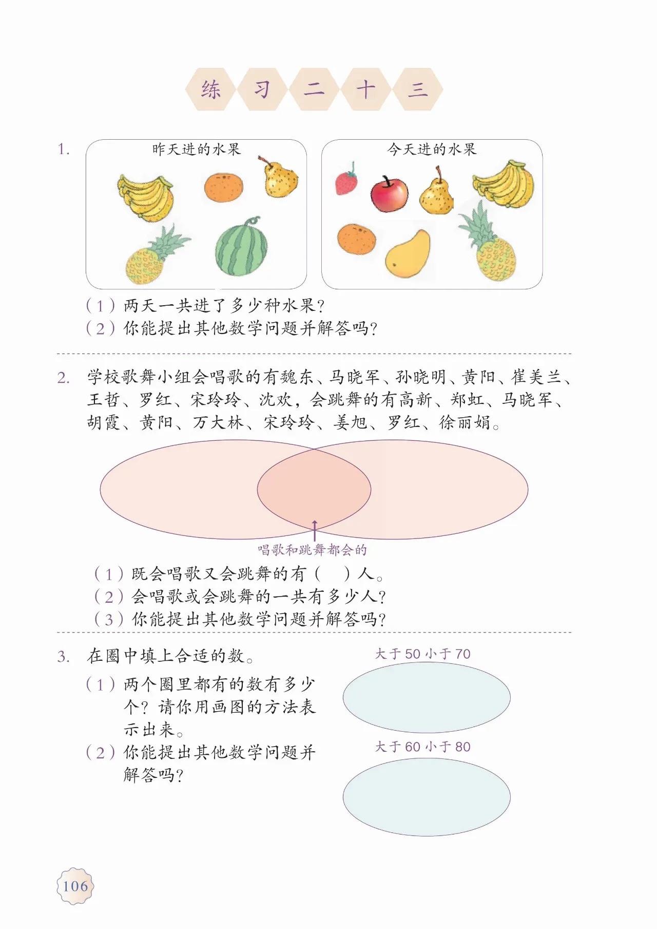 人教版小学数学(三年级上册)课本电子版暑假预习快收藏