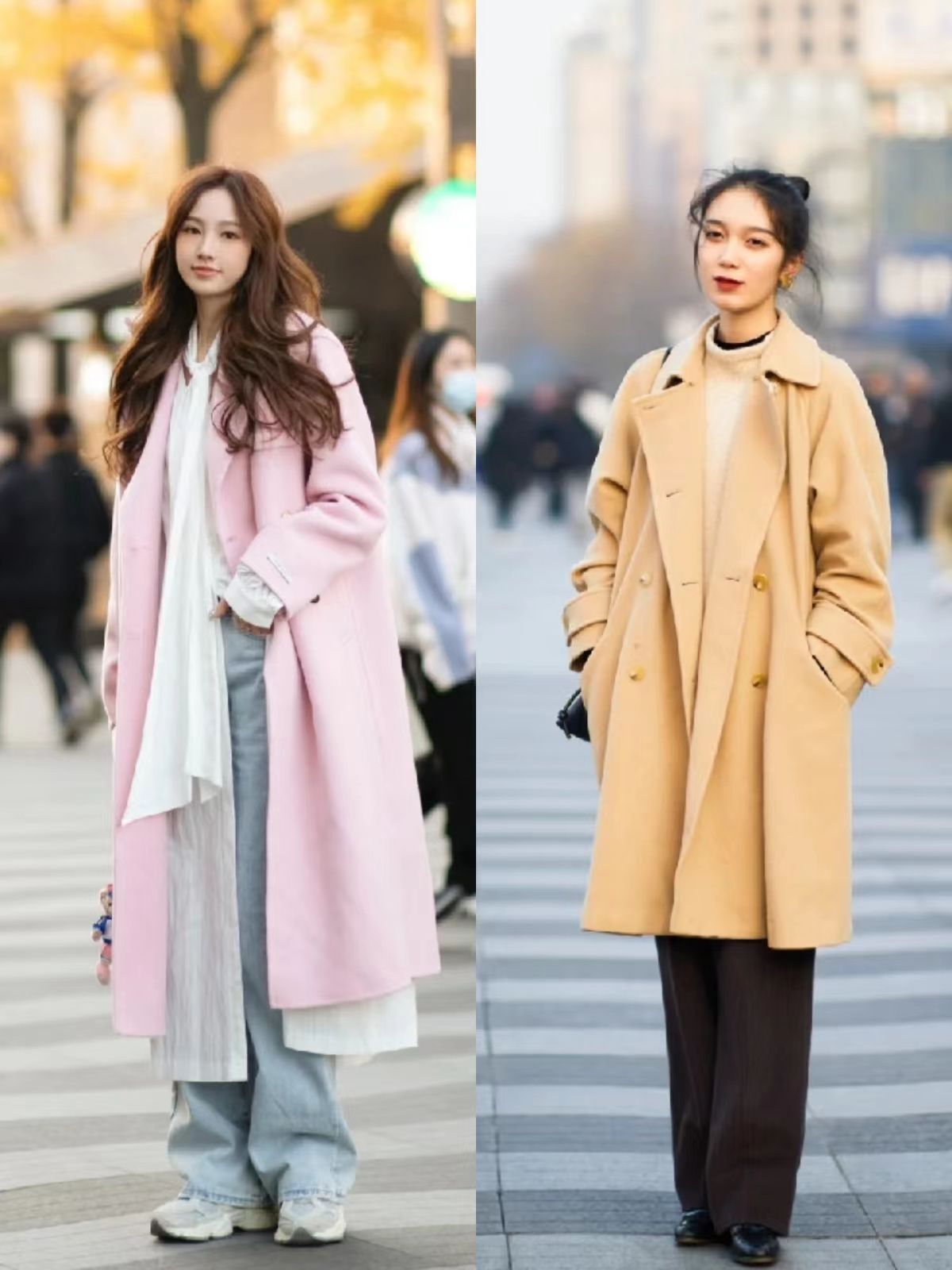 过时的羽绒服大衣怎样穿搭,黑色带帽羽绒服外套怎么搭配好看