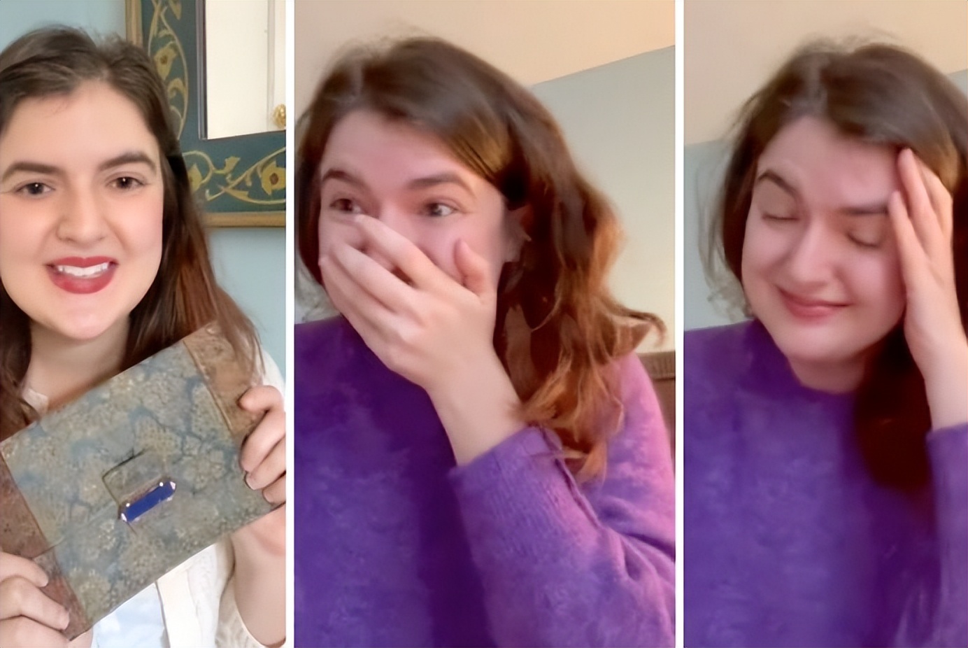 女子花1美元拍下旧钱包,未料是大牌百年前作品,镶着12颗真宝石