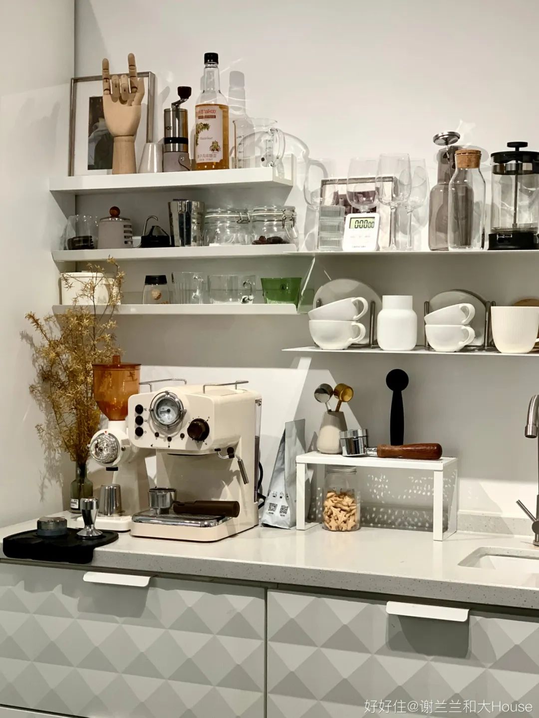 浴室柜吧台设计,小户型做水吧台