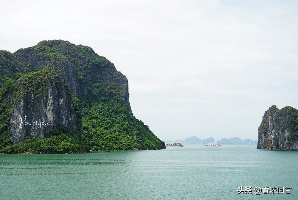 越南下龙湾lacasta游轮,越南下龙湾海滩游玩攻略