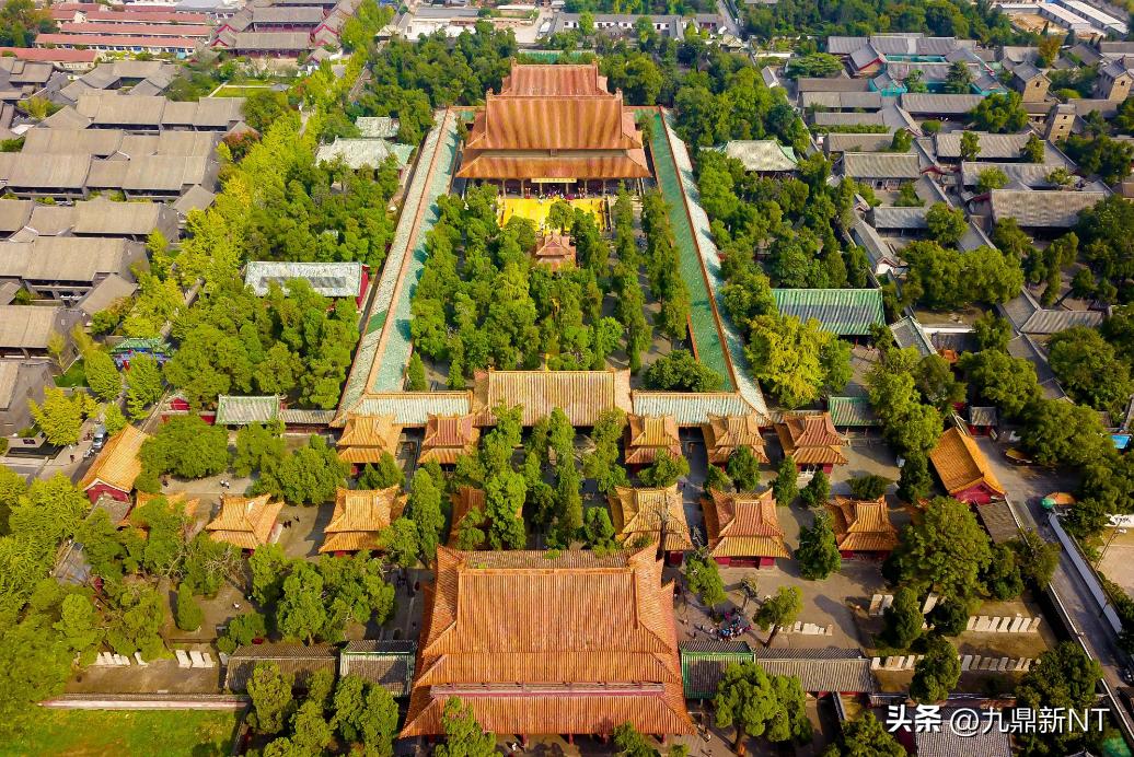 曲阜孔庙古代建筑群艺术,古建之美曲阜孔庙