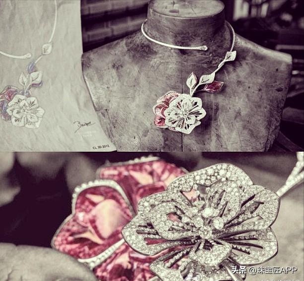 宝诗龙问号项链周冬雨,宝诗龙孔雀问号项链