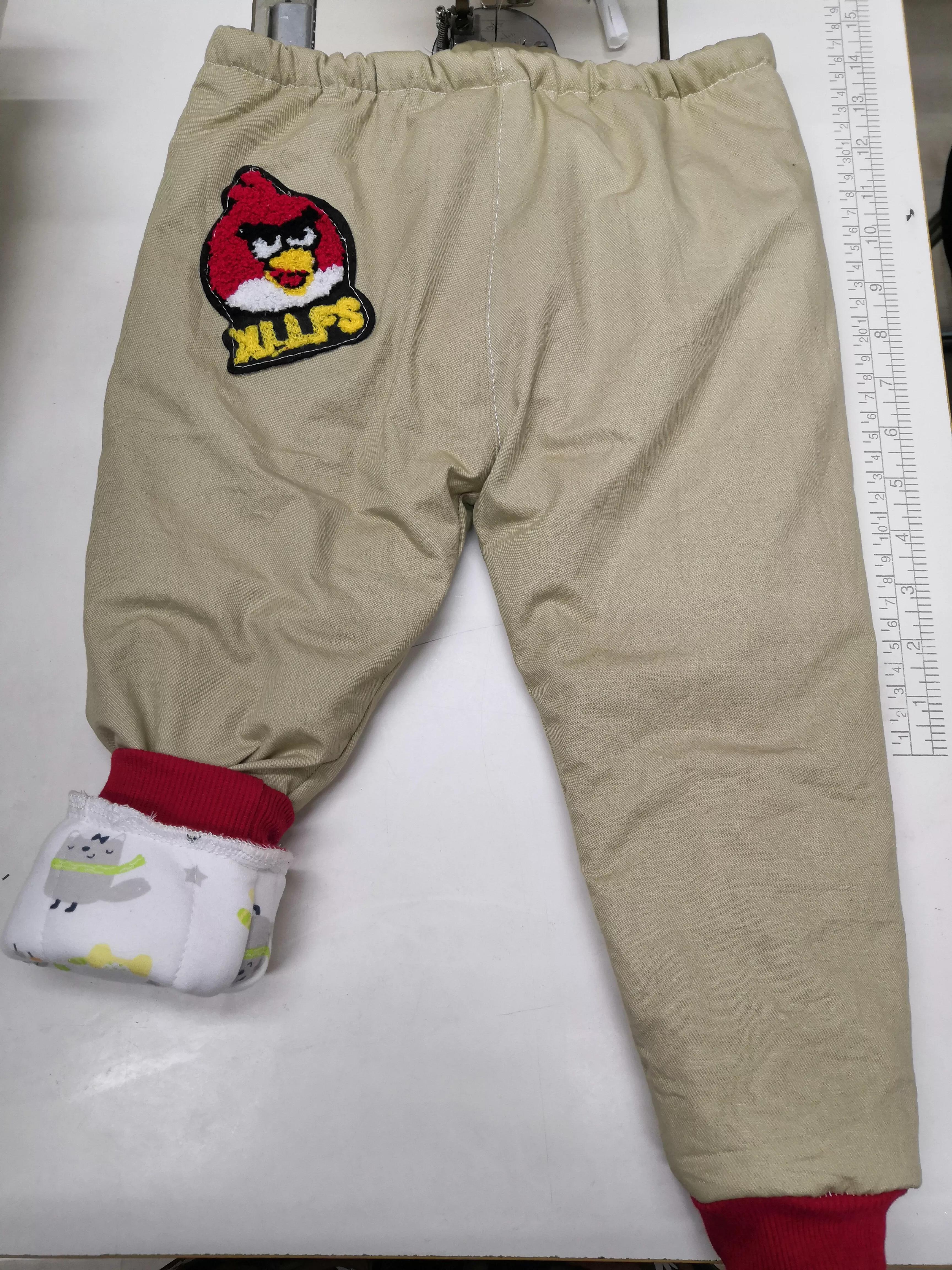 给儿童做棉裤棉袄视频,如何用秋裤制作手工棉裤