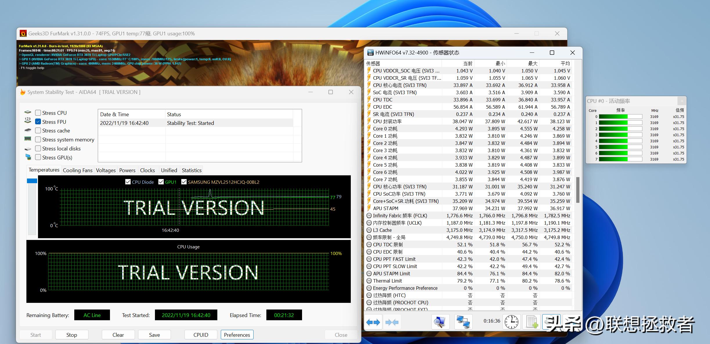 2022r9000x和r9000p性能对比,r9000p2022款性能测试