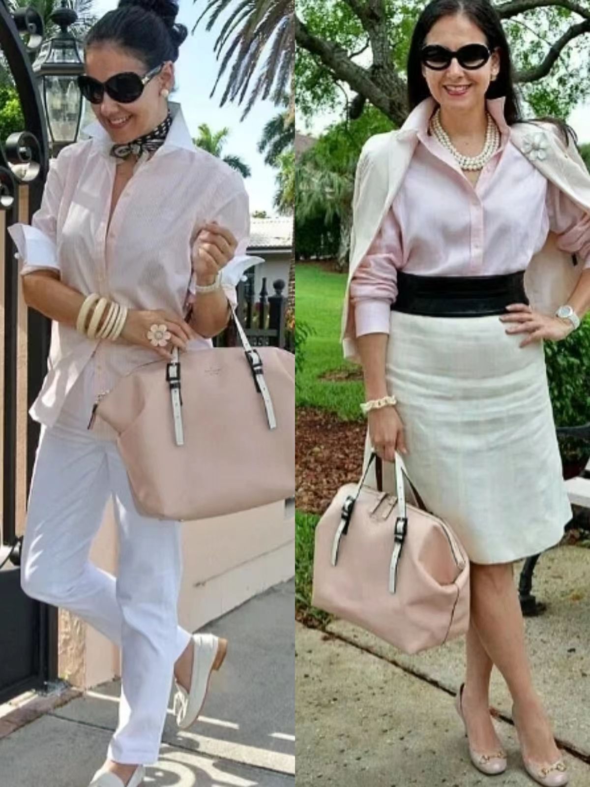 五十岁妈妈这样穿减龄又好看,40-50岁妈妈春季洋气穿搭气质