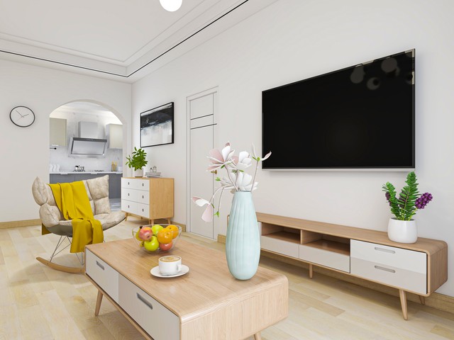 悬空电视柜和放地上的哪个更实用,地面电视柜和悬空电视柜