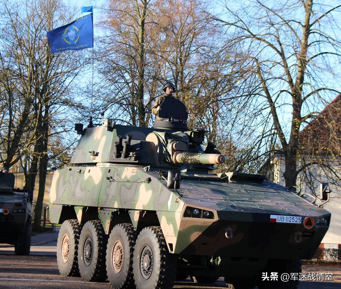 买买买!乌克兰再买54辆波兰造的RAK8x8120mm自行迫击炮