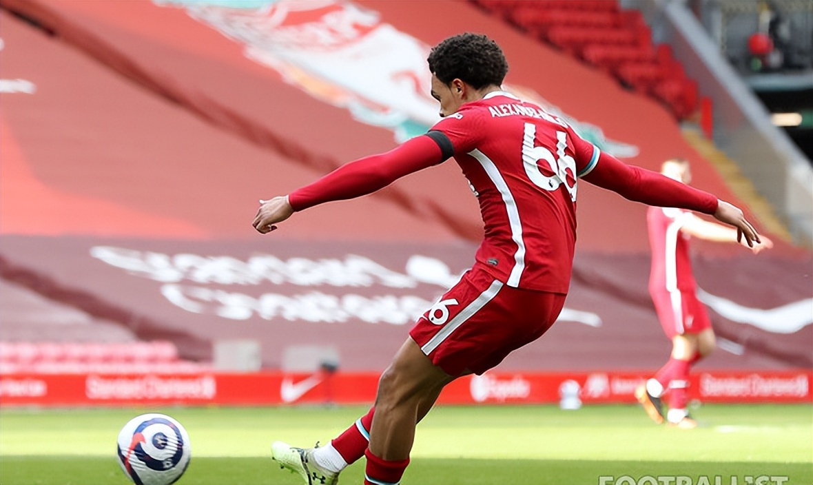 特伦特亚历山大阿诺德庆祝动作,特伦特亚历山大阿诺德过人