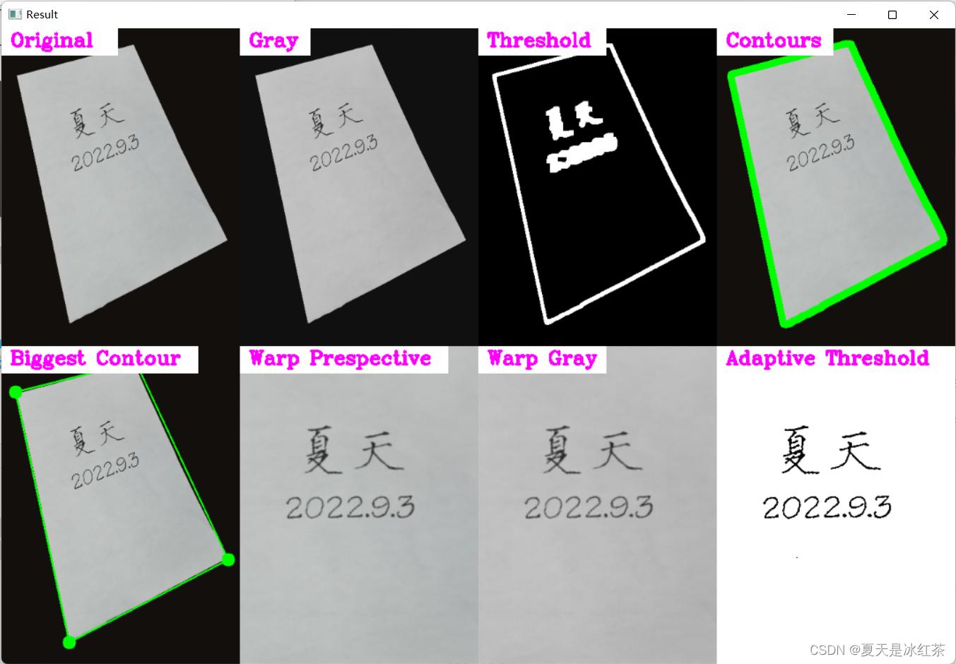opencv摄像头实战项目,opencv在实际项目的应用