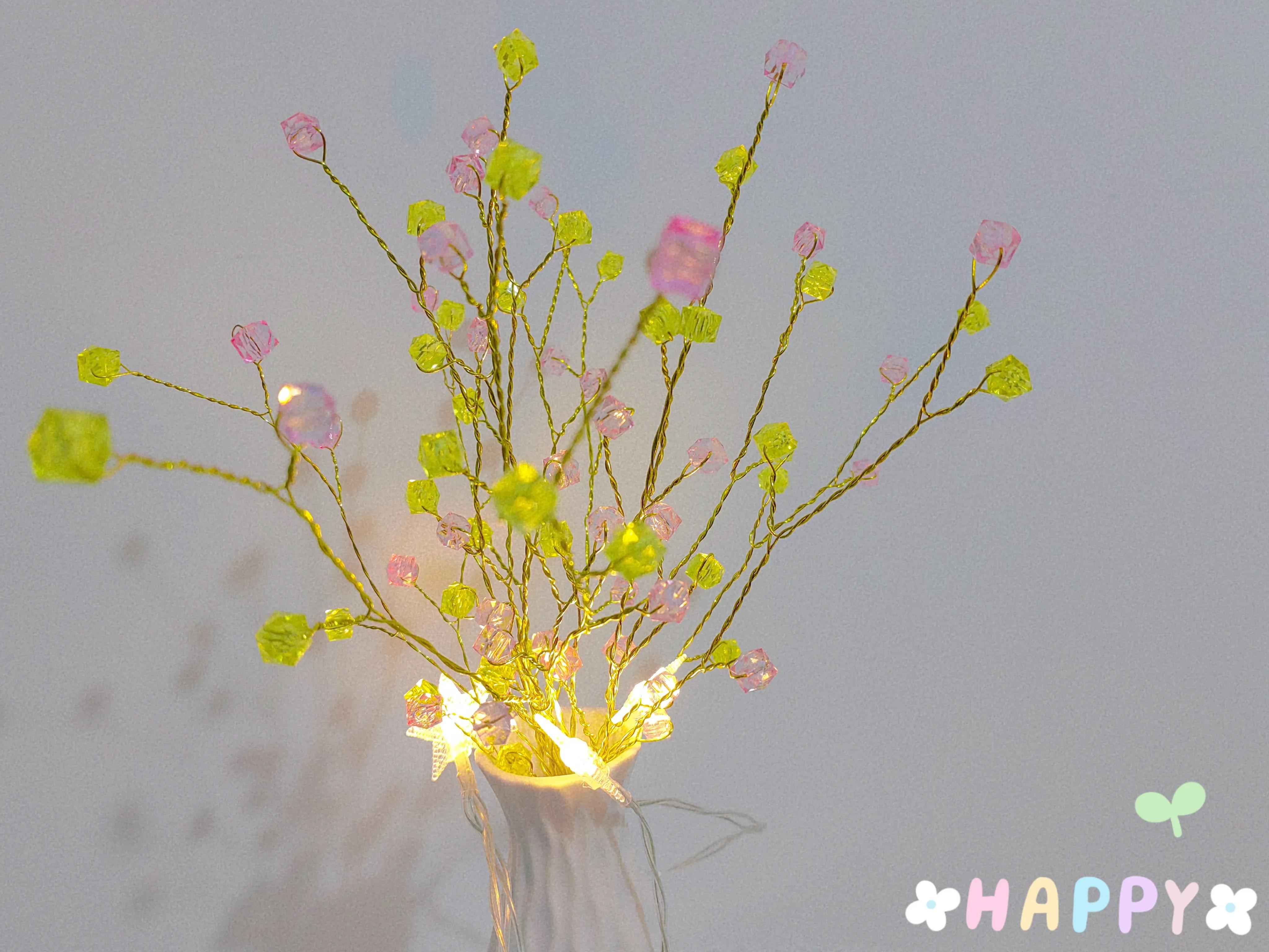 串珠花图片,手工串珠花图片