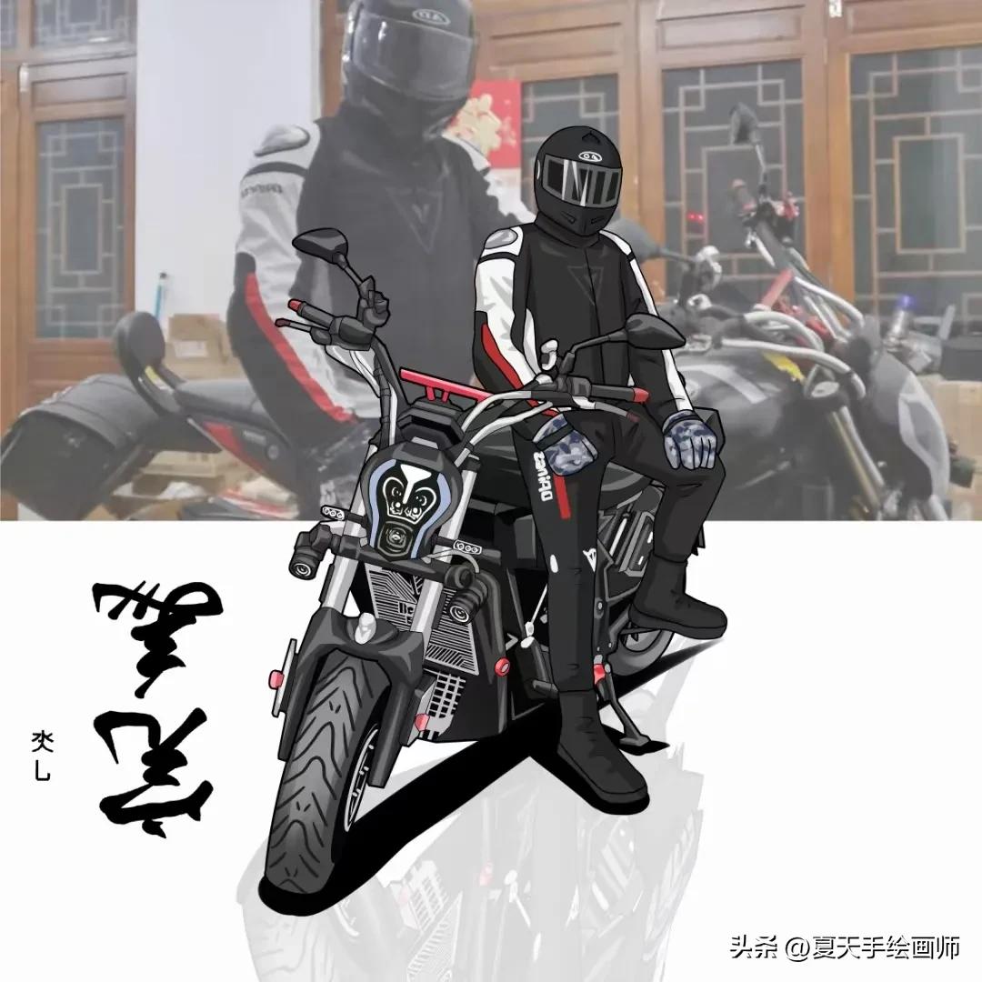 手绘动漫汽车头像,汽车头像手绘