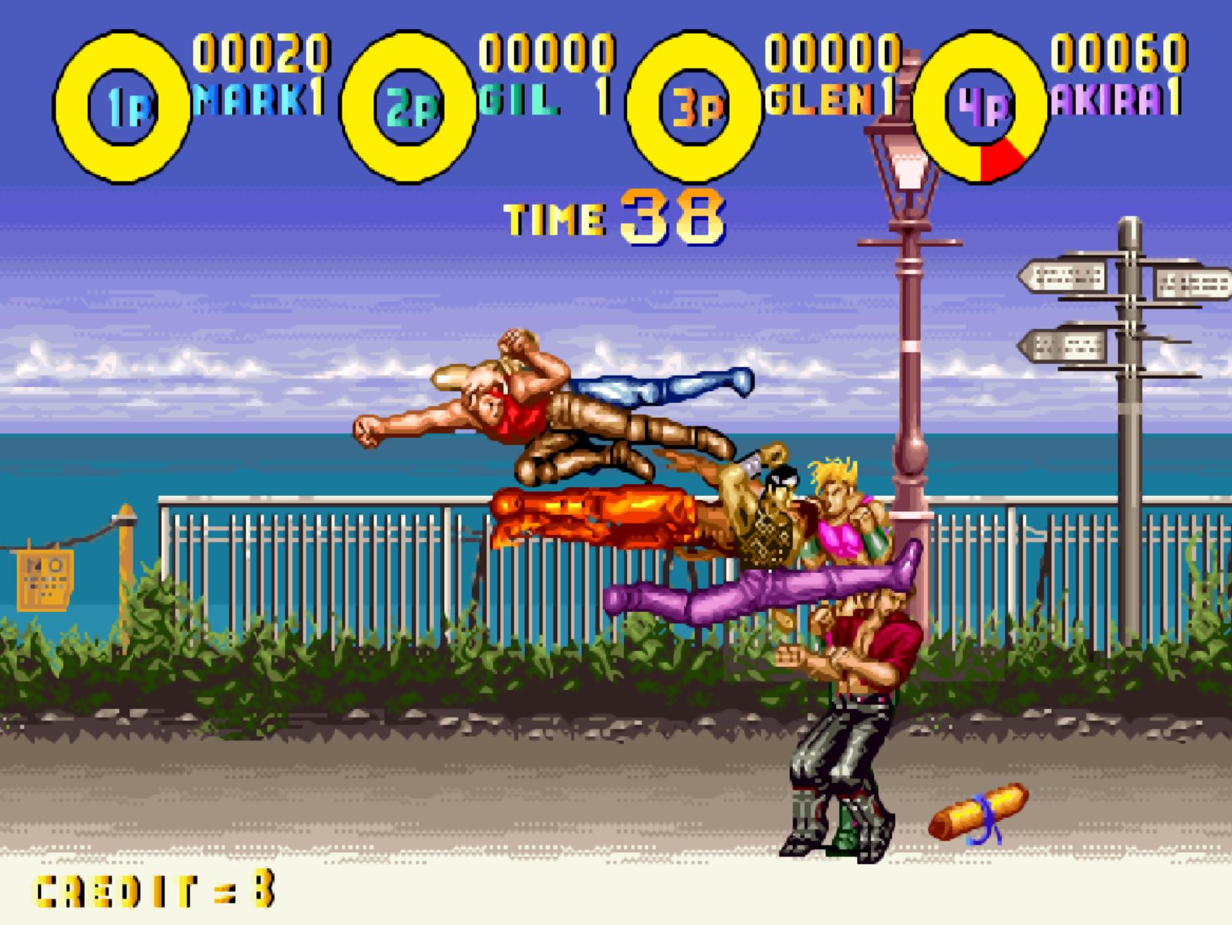 盘点街机四人玩的游戏,四人玩的街机游戏冷门