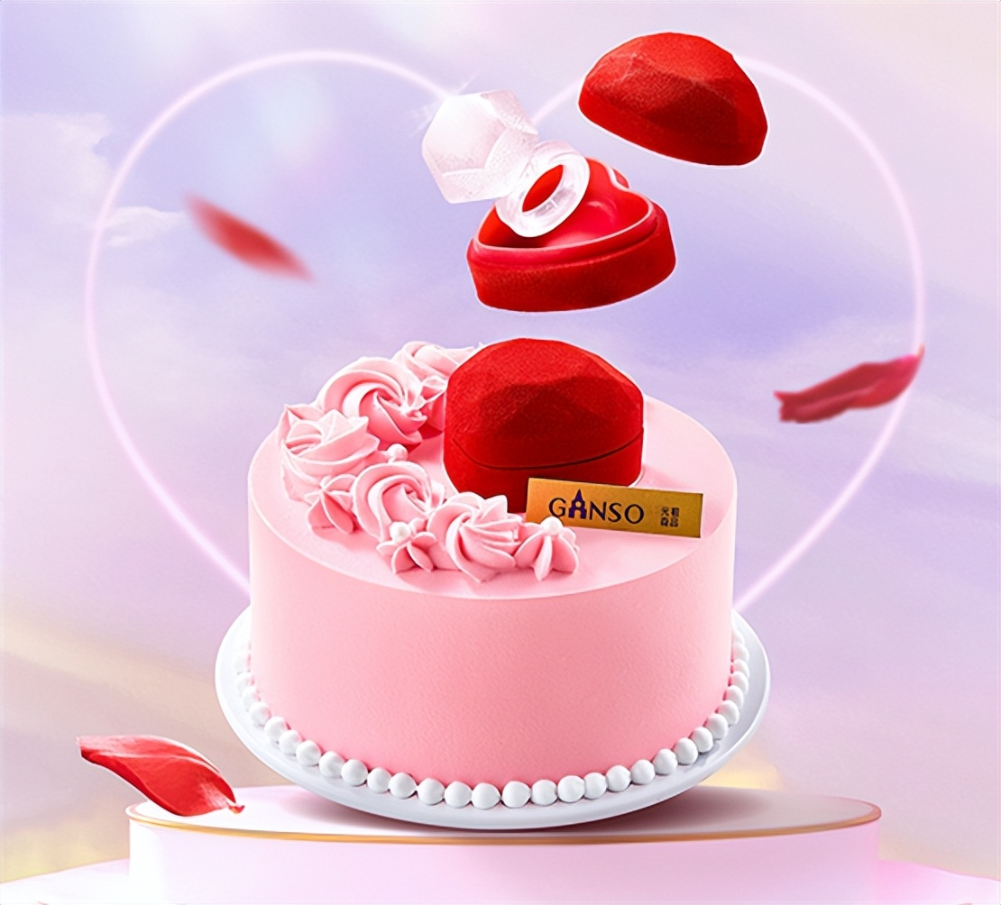 聚焦浪漫时刻,元祖上线多款七夕限定蛋糕!