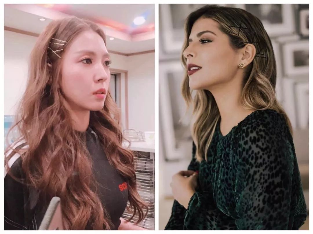 儿童用泫雅风彩色发夹怎么扎好看 (泫雅一字夹发夹佩戴方法)