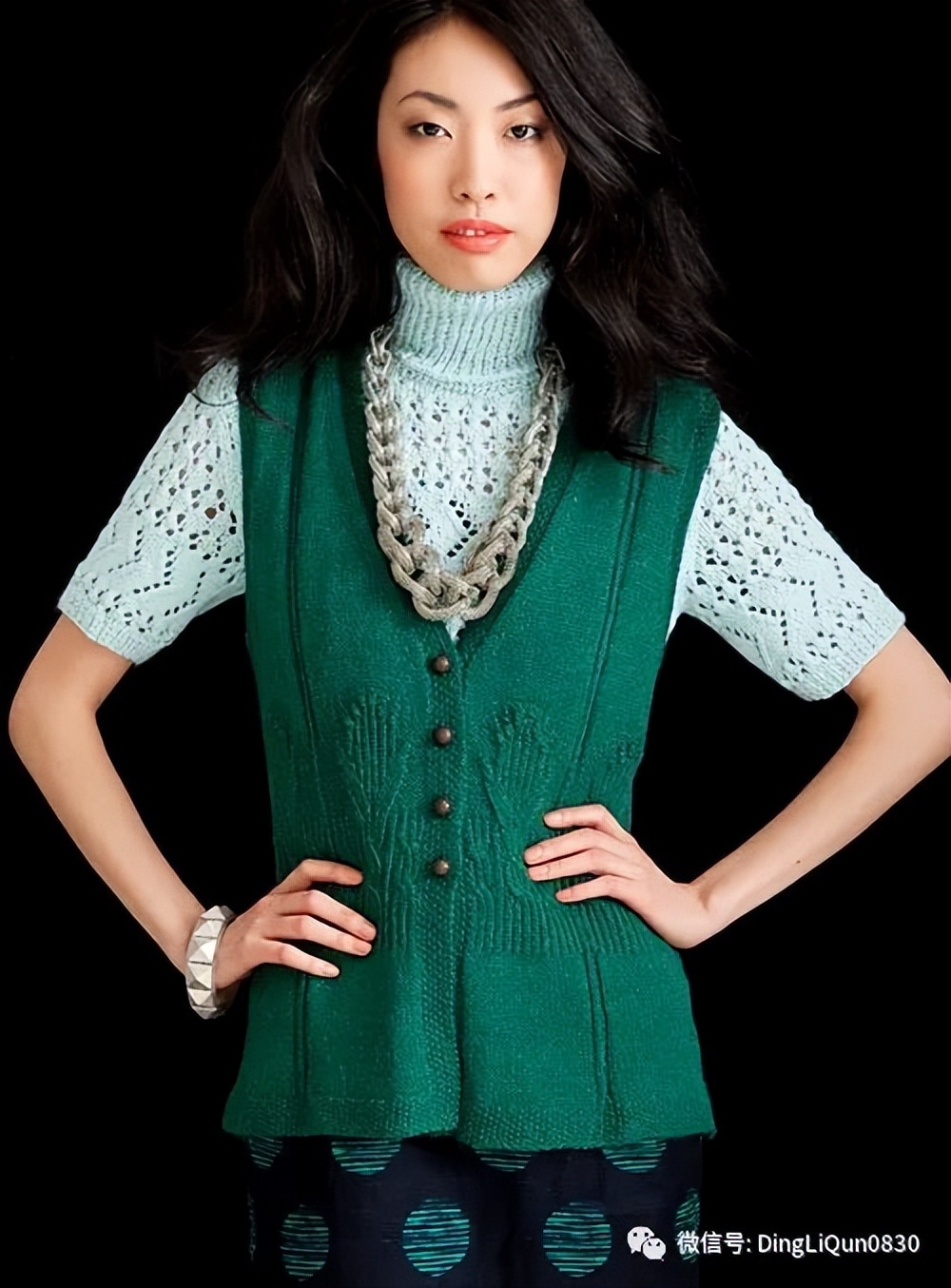 针织钩花外套开衫,钩针开衫外套最新款式图片