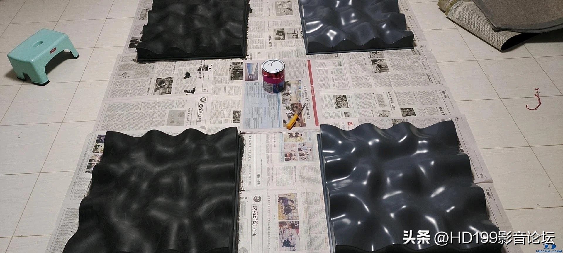 烧友分享|15平小影音室全黑化，完全发挥JVCN70实力！