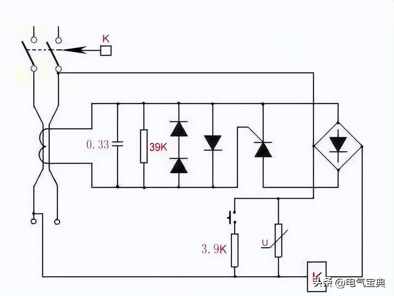 电气二次接线图及原理,高压带电显示器电气原理接线图