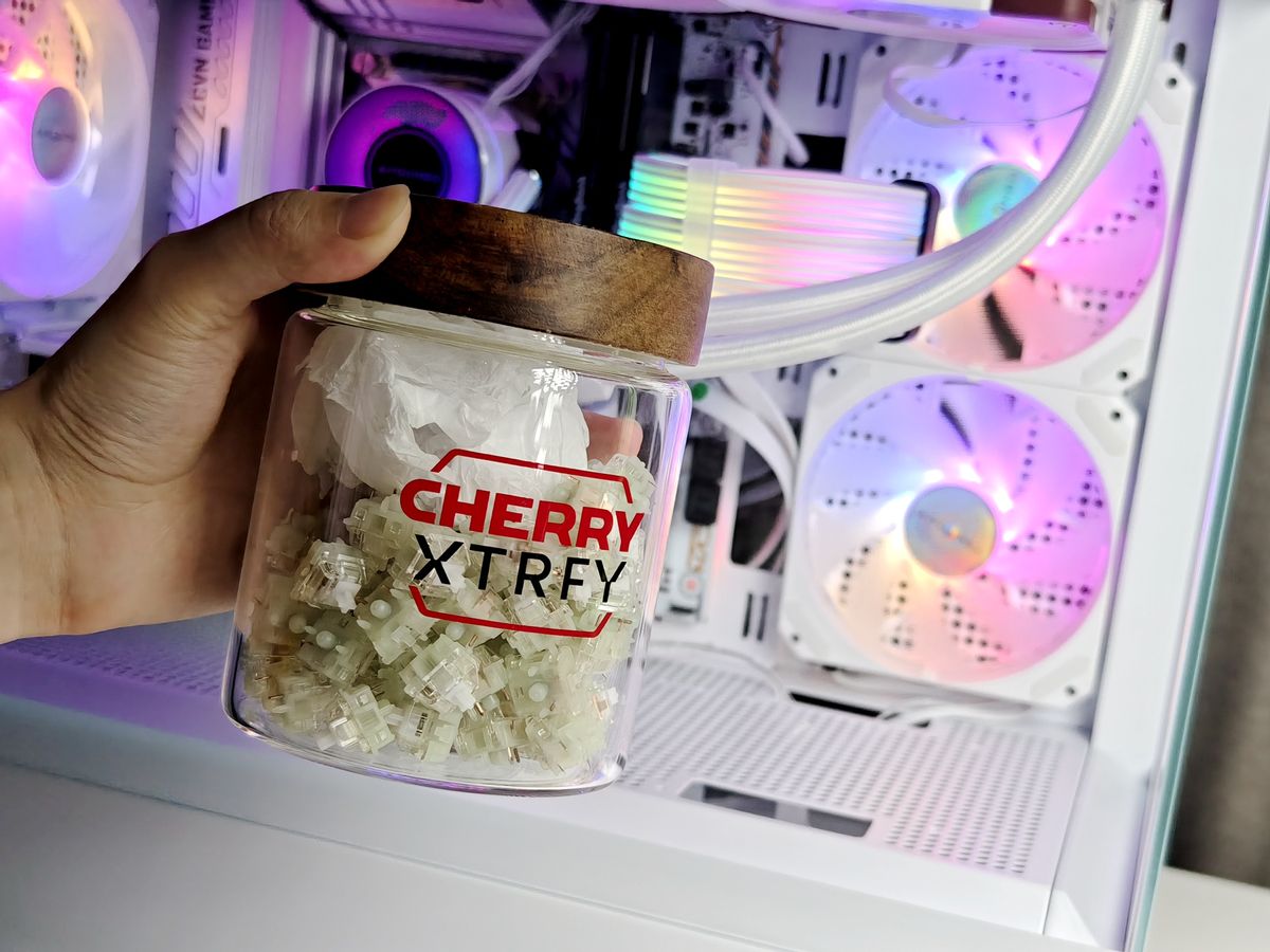 cherry1.0键盘测评青轴,cherry入门级机械键盘推荐哪款好