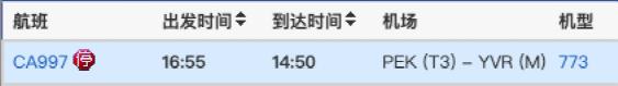 中加直飞航班更新!单程涨破30000元加国境内猛推百元机票！