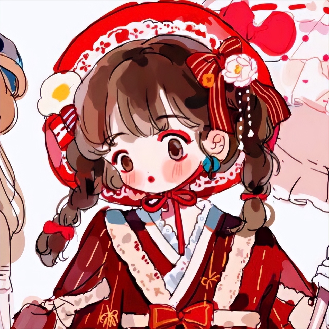 又是闺蜜头像又是情侣头像,小红书女生头像闺蜜头像