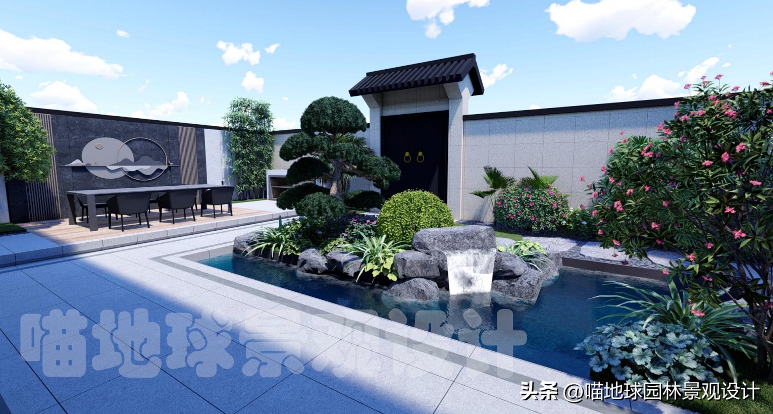 温泉别墅庭院,西双版纳超大庭院别墅带温泉