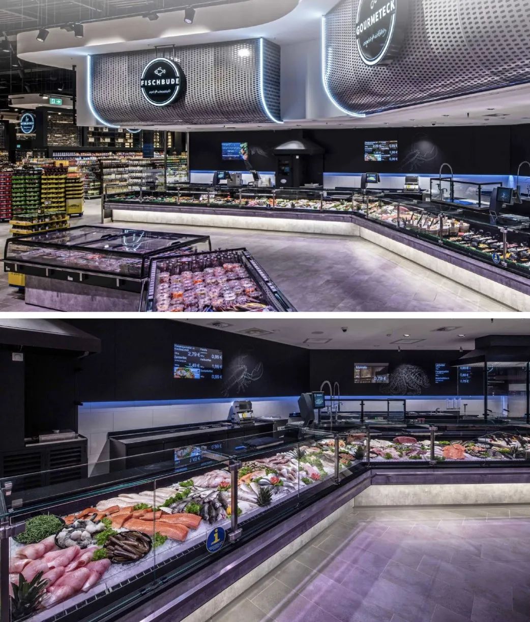 英国百年超市陈列欣赏,德国超市货架图解