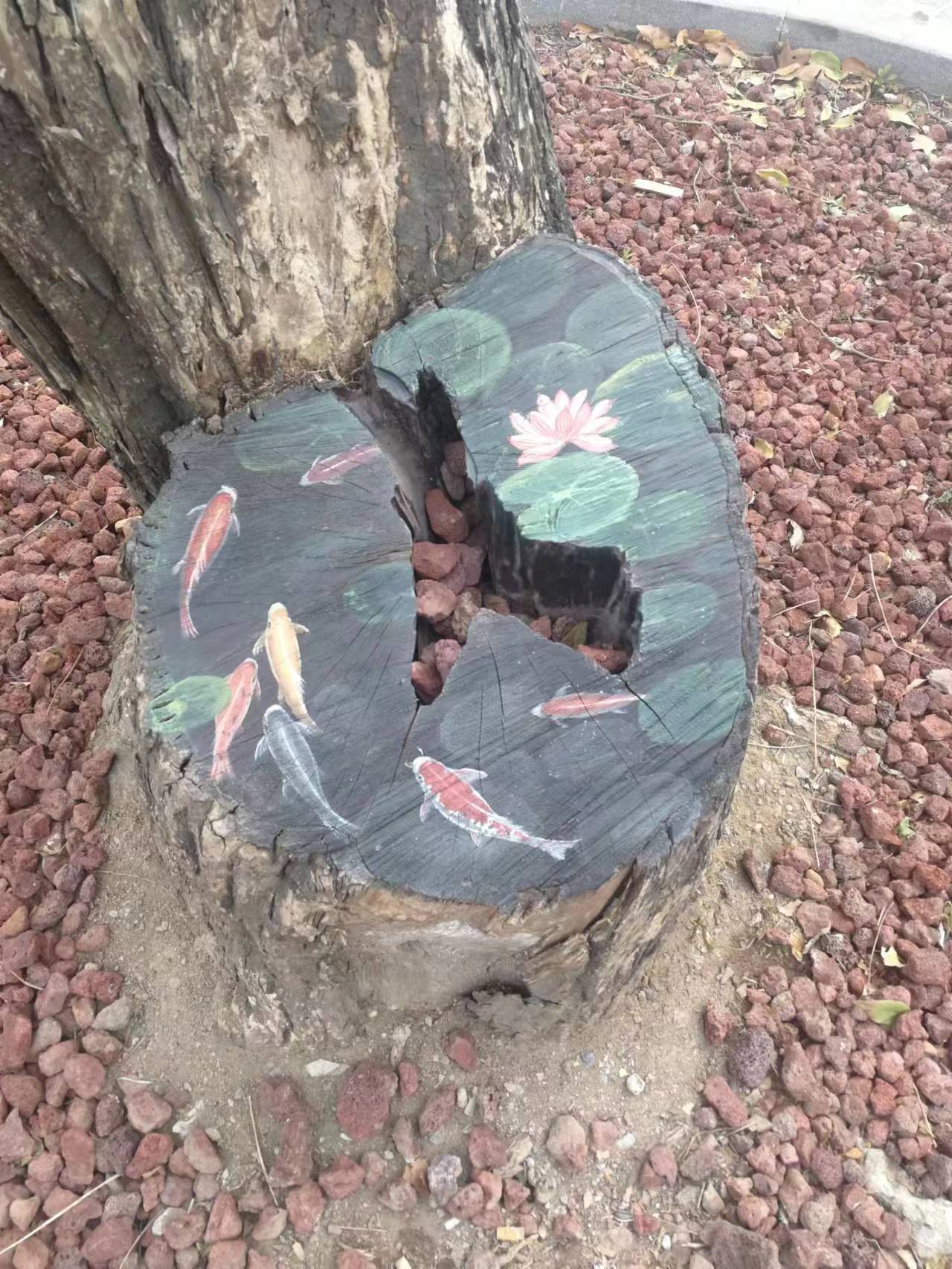 上海中山公园十大景观,上海中山公园新添8个树洞画