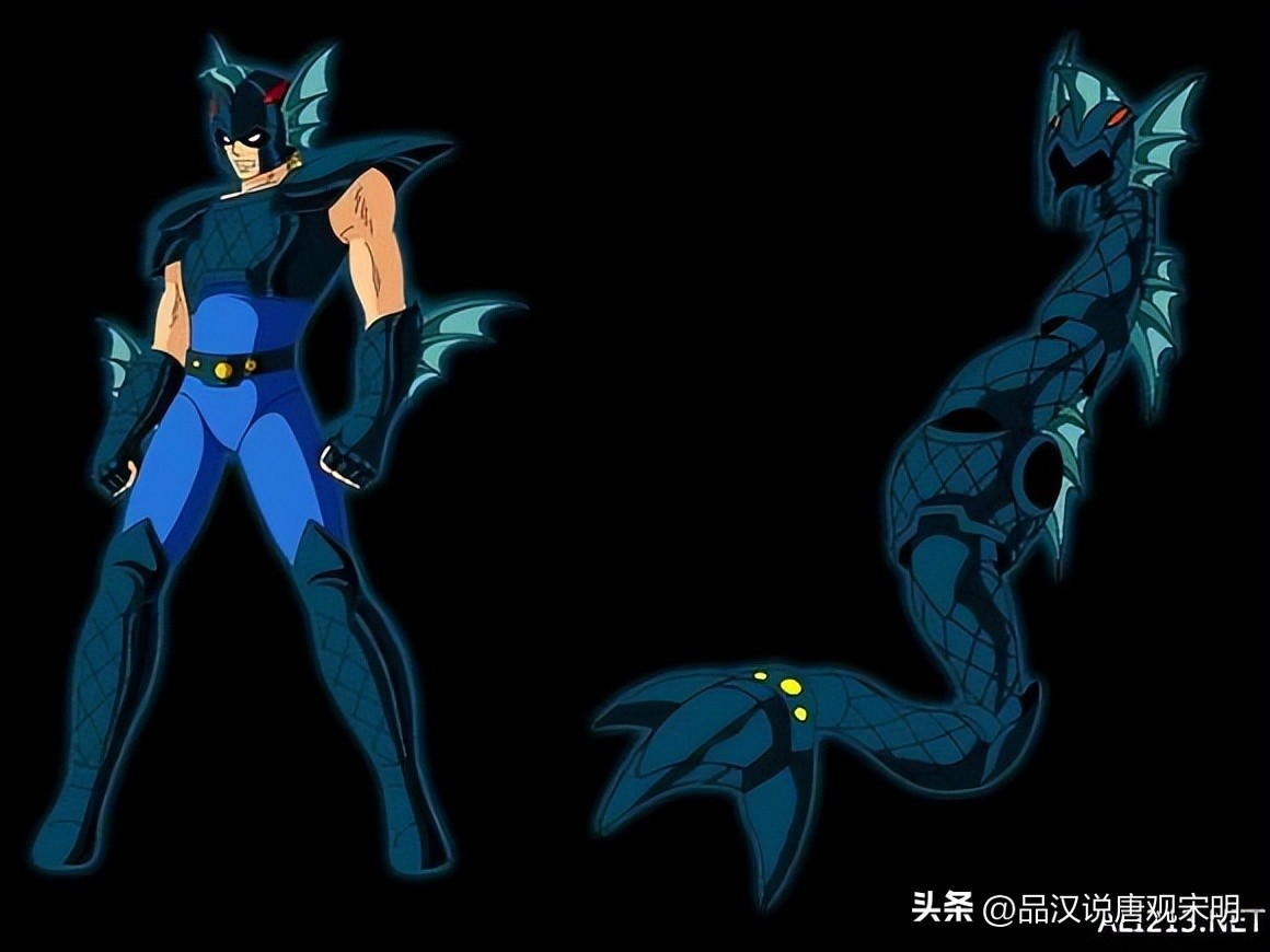 圣斗士强敌排行：2个黄金就能打赢的海斗士与不可战胜的刻斗士