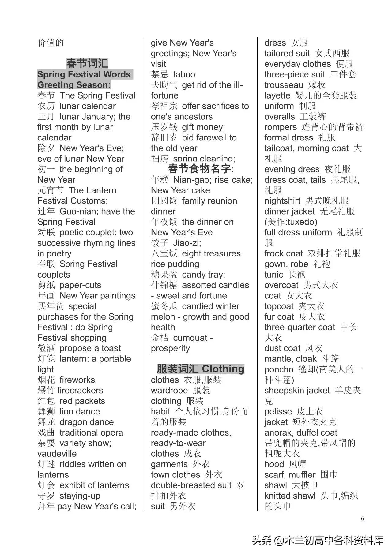 初中英语单词归纳整理大全,外研版初中英语单词分类