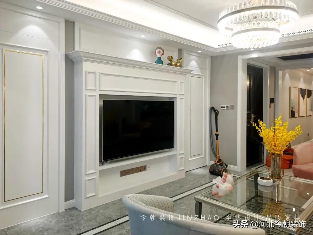 融创精装后现代轻奢装修风格,融创中心美式装修图