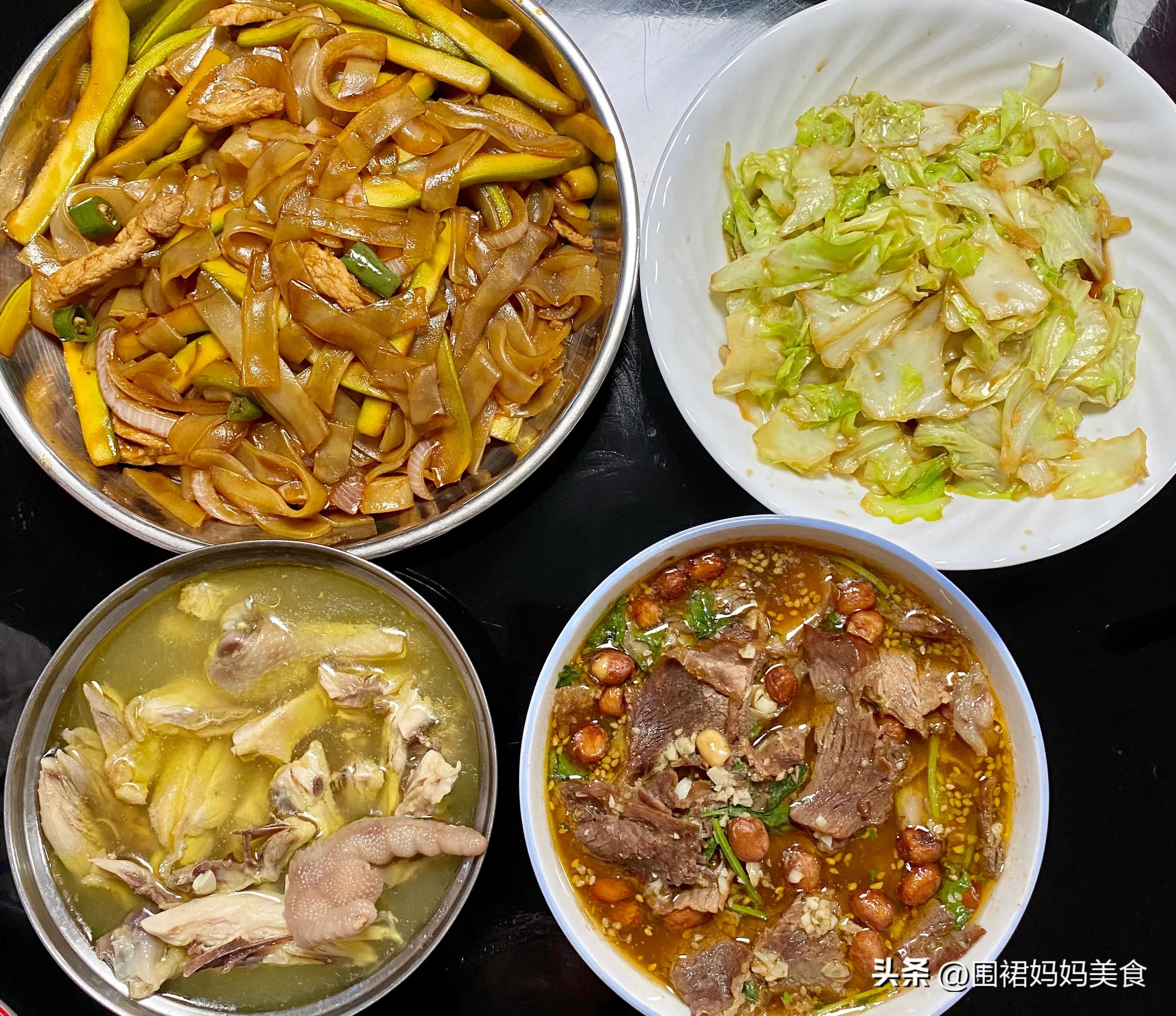 有钱没钱都要吃饭，分享6日晚餐24道菜，荤素搭配，营养美味，赞