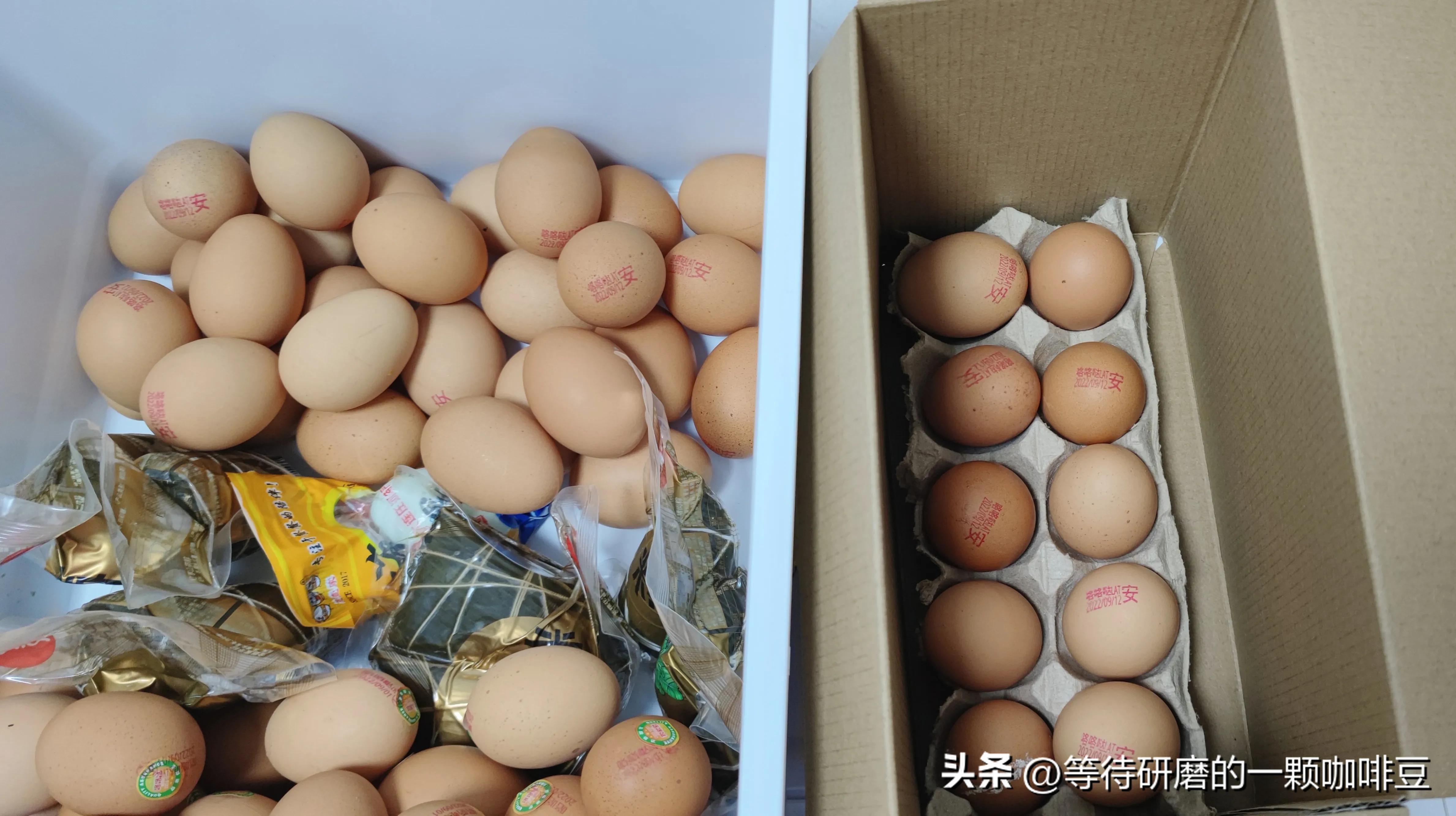 冬天买鸡蛋可以放盒子里吗,你们买鸡蛋不摇晃的吗