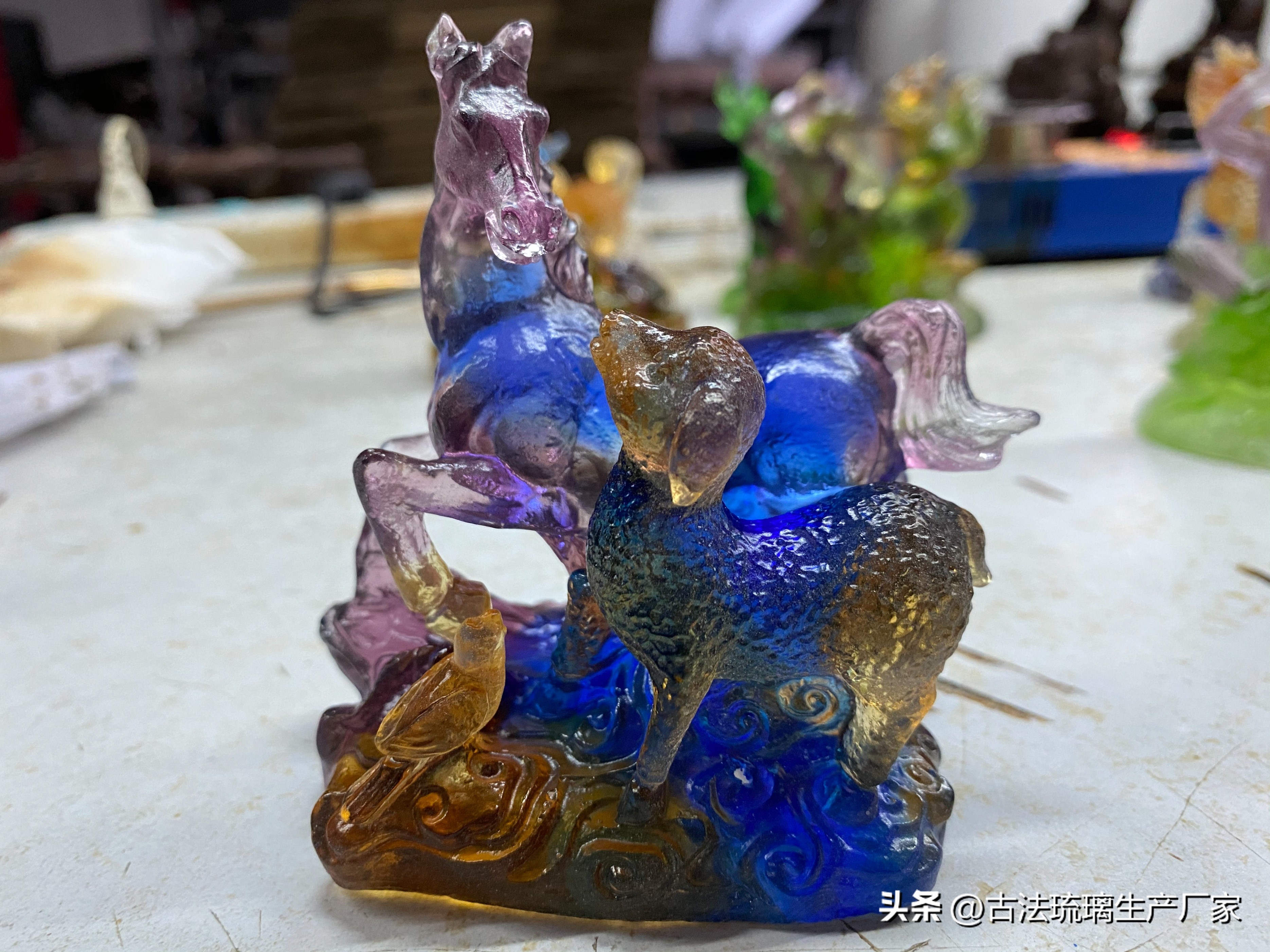 琉璃的历史和制作工艺特点,古法工艺琉璃坊