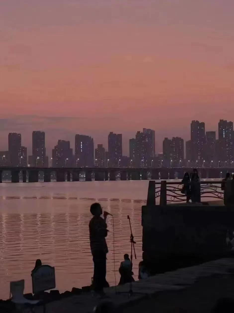 厦门秋天的夜,厦门秋天的夕阳