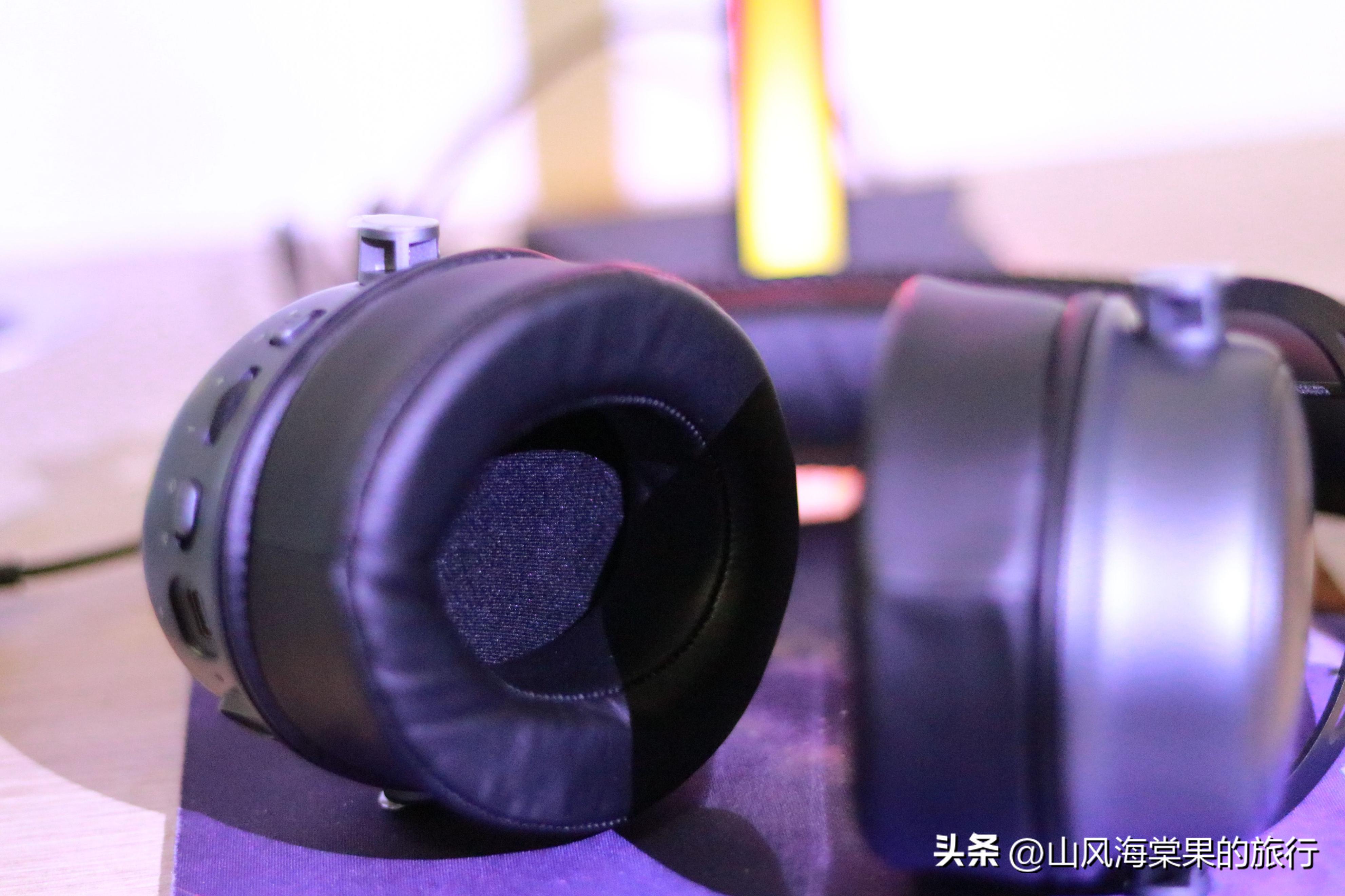 雷柏v800耳机怎么样,雷柏VH800无线RBG游戏耳机