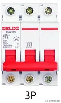 1p断路器接4p还是2p,小型断路器a和c各是什么意思