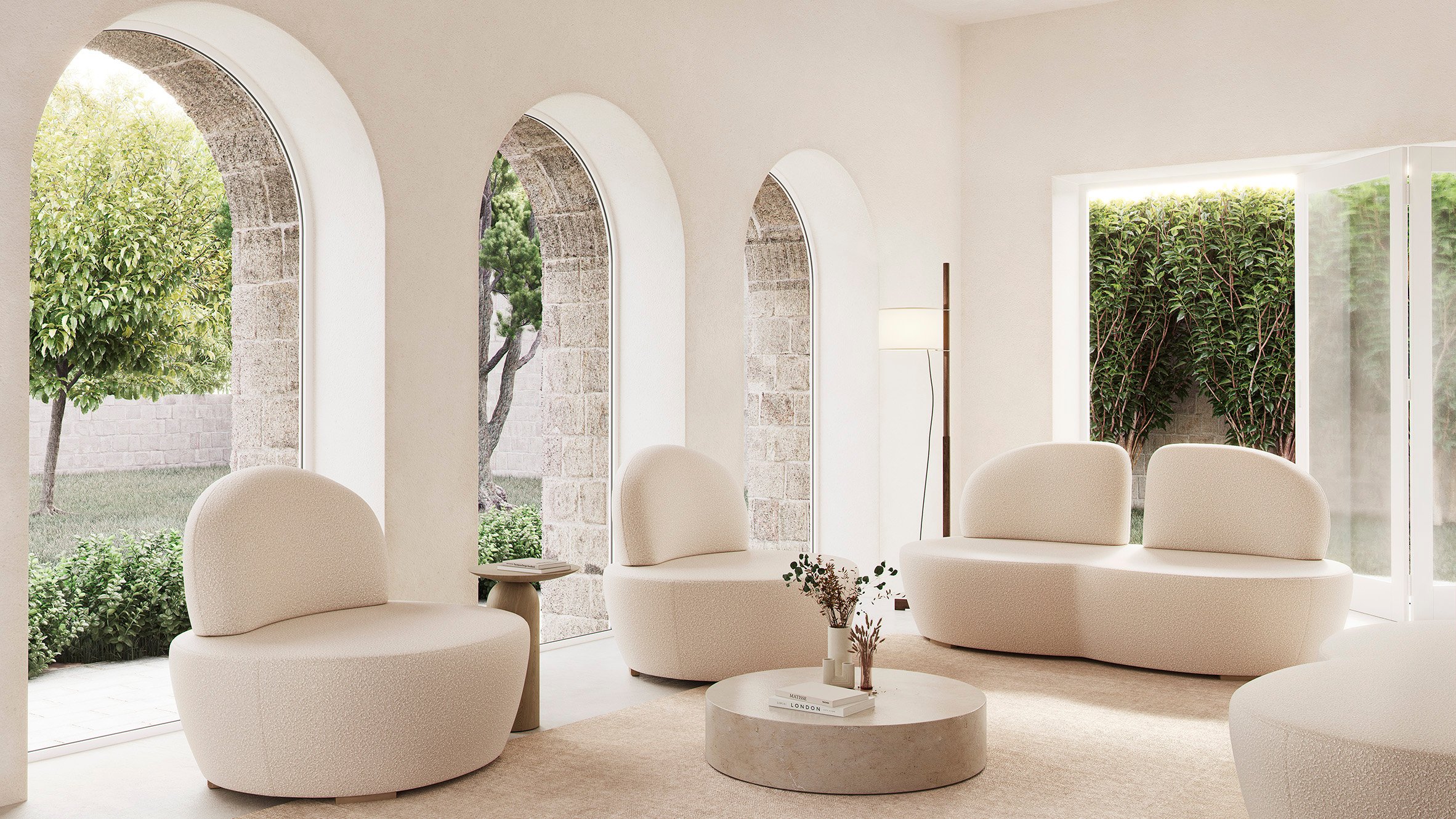 软装陈列室|西班牙品牌Missana双月座椅系列